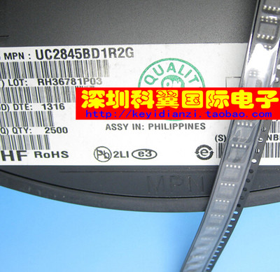 丝印2845B   UC2845BD1R2G高性能电流模式控制器 ON全新原装 SOP8