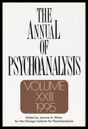 【预售】The Annual of Psychoanalysis, V. 23
