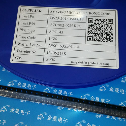 AZC002-02N AMAZING SOT143 人气静电放电ESD保护器件 二极管芯片