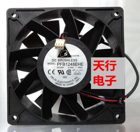 全新原装台达 PFB1248EHE -R00 12038 48V 0.54A 12CM 变频器风扇