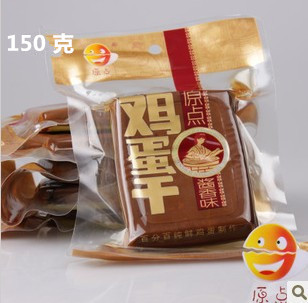 原点鸡蛋干酱香浓郁鸡蛋清 味道150克即食凉拌烧菜炒菜