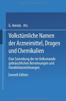 【预订】Volkstumliche Namen Der Arzneimittel...