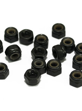 RC4WD M3锁螺母 黑色 Nylock Nuts M3 (Black)（Z-S0629）