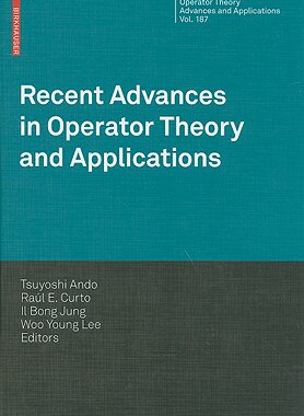 【预售】Recent Advances in Operator Theory a...