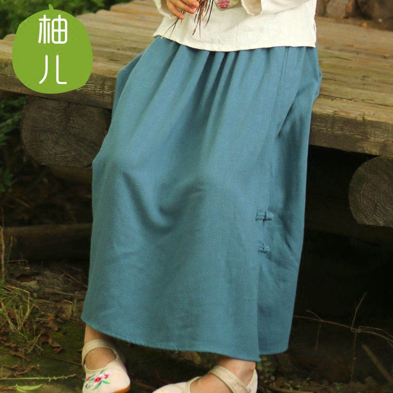 Jupe enfant en lin - Ref 2050198 Image 1