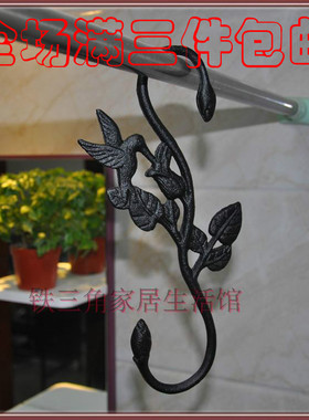 形挂钩小鸟动物铁艺多用吊篮花盆