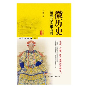 正版包邮 微历史：清朝其实很有料 丁振宇 书店 历史普及读物书籍 书 畅想畅销书
