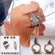 个性 防身戒指指潮人女自卫防狼时尚 自卫武 男士 户外钛钢防身扳指