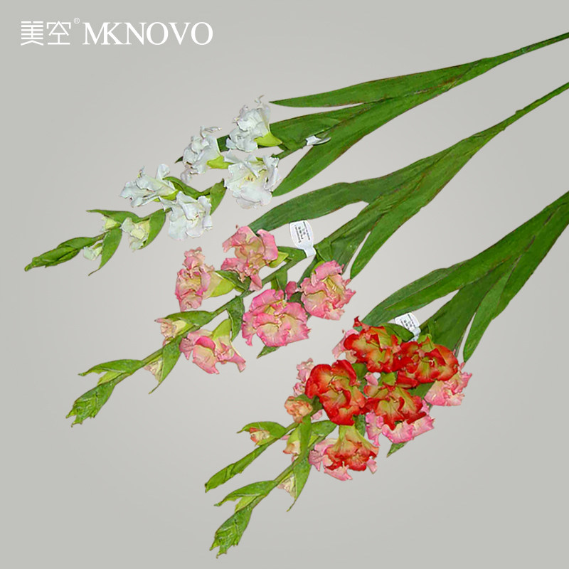 美空仿真剑兰家居仿真花创意欧式摆件人造花假花婚庆装饰花卉植物|msdalam kategori Aksesori rumah, pasu/bunga/bunga tiruan/perhiasan imitasi, bunga tiruan/bunga tiruan - dari Buy2taobao.com untuk memberikan perkhidmatan ejen Taobao profesional membeli