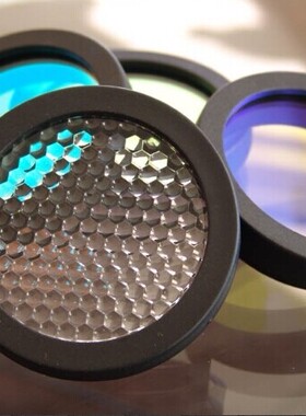 普拉瑞 Polarion PH40 PF40 NP1 X1 HID 电筒 滤光镜黄蓝绿色滤镜