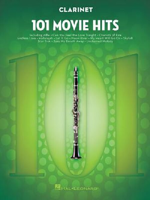 【预订】101 Movie Hits for Clarinet