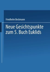 Gesichtspunkte Neue Zum Euklids Buch 预订
