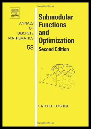 【预售】Submodular Functions and Optimization
