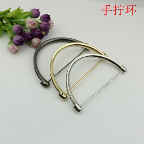 diy包配件包提手d字圈五金配件