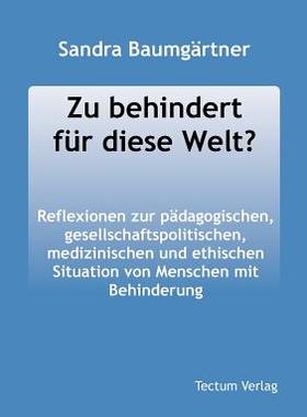 【预售】Zu Behindert Fur Diese Welt?