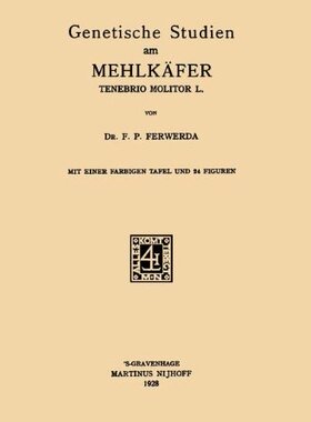 【预订】Genetische Studien Am Mehlkafer Tene...