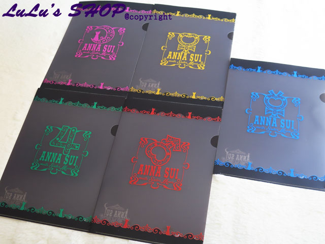 Anna Sui安娜苏×美少女战士日本伊势丹A4文件夹文件袋五件套