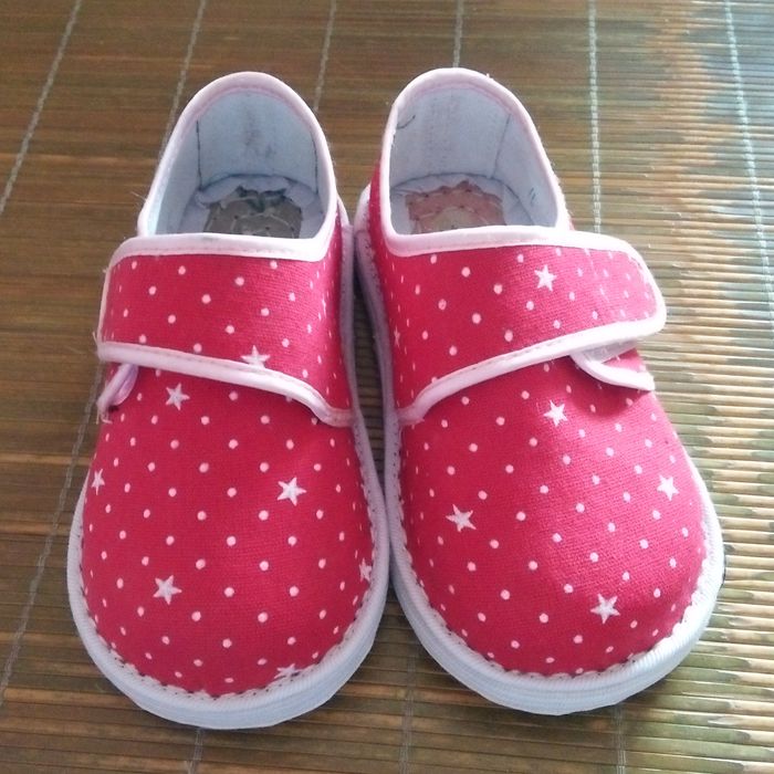 Chaussures enfants en tissu en coton - Ref 1047804 Image 1