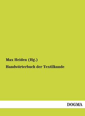 【预售】Handworterbuch Der Textilkunde