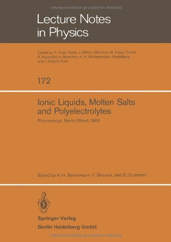 【预订】Ionic Liquids, Molten Salts, and Pol...-封面