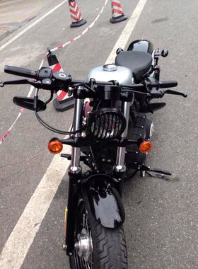 复古摩托车 哈雷  883/1200/48 25.4MM 方向把车把 一字把 龙头把