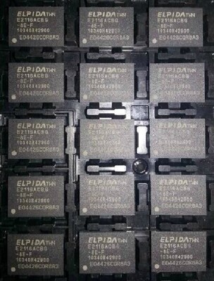 E2116ACBG-8E-F 原装尔必达内存芯片 DDR 存储器IC  汽车音响维修