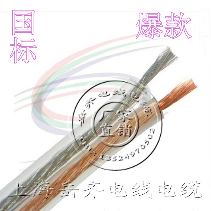 全无氧铜高传真2*1平方环绕音响线 音箱线 广播线 喇叭发烧专用线