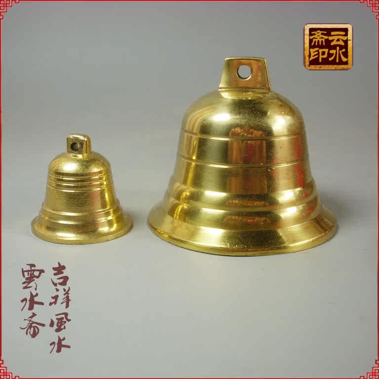 纯铜铃铛吊钟 装饰摆件 风铃 家居风水摆设