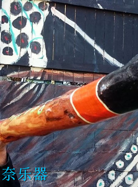 澳大利亚进口乐器 Didgeridoo 迪吉里杜管 C调 白蚁掏空桉树 专业