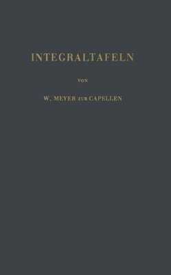 【预订】Integraltafeln: Sammlung Unbestimmte...