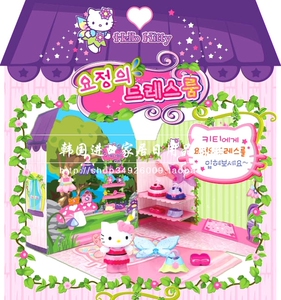 韩国进口 Hello Kitty 儿童过家家玩具装扮玩具模拟游戏礼盒摆件