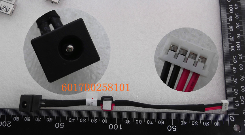 东芝C650 C655 C655D 电源接口  请对照图片后再购买.