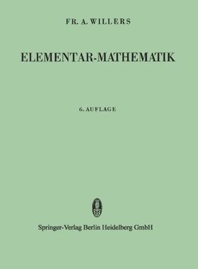【预订】Elementar-Mathematik: Ein Vorkurs Zu...