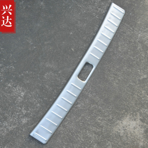 适用于2011-19款东风日产新阳光不锈钢后备箱踏板SUNNY内置后护板