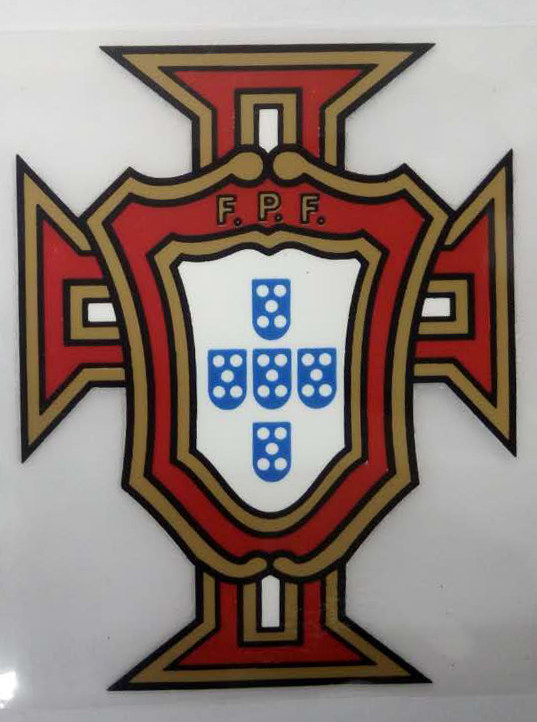 葡萄牙国家男子足球队徽 葡萄牙国家队 男子足球 队徽 热转印