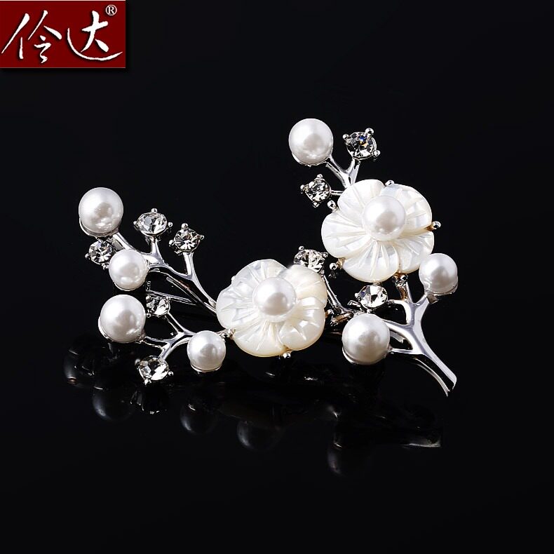 Broche femme LINGLADY en Zircon diamant - Ref 1174845 Image 1