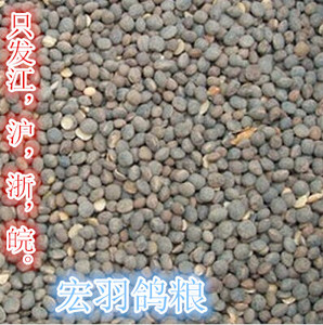 小灰黑豌豆鸽饲料/优质荞豌豆/鸽粮/信鸽饲料1斤(只发江浙沪皖）