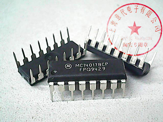 MC14017BCP , MOT , 4017〖正品原装〗赛格市场G332室实体店 现货