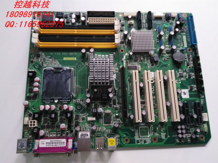 研华AIMB-766 766VG REV.A1 工控机主板 单网口 AIMB-766VG-00A1E