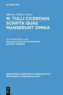 【预售】M. Tulli Ciceronis Scripta Quae Mans...