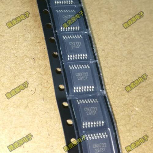 CN上海如韵 CN3722 SSOP16 太阳能控制充电芯片 5A 全新原装