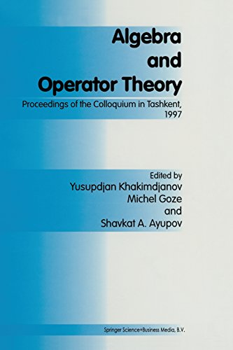 【预订】Algebra and Operator Theory: Proceed...