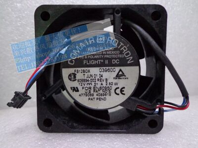 康姆罗顿COMAIR 6025 12V 606894-002 4779069 4089618 三线风扇