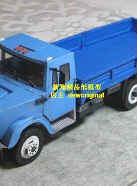 前苏联嘎斯4331型卡车工程车模型