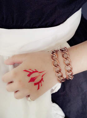 【女仆TATOO】078命运之夜fz-韦伯防水cosplay动漫纹身贴 满包邮