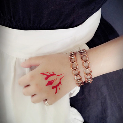【女仆TATOO】078命运之夜fz-韦伯防水cosplay动漫纹身贴 满包邮