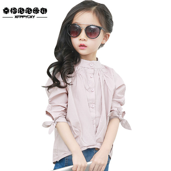 Chemise fille à manche longue - Ref 2085910 Image 1