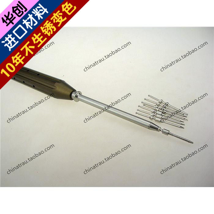 骨科器械医用铝柄左右显影针植入器脊柱魔钉显位针椎弓根钉定位器