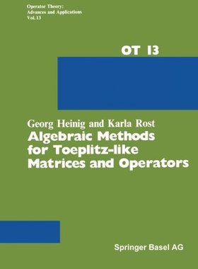 【预订】Algebraic Methods for Toeplitz-Like ...
