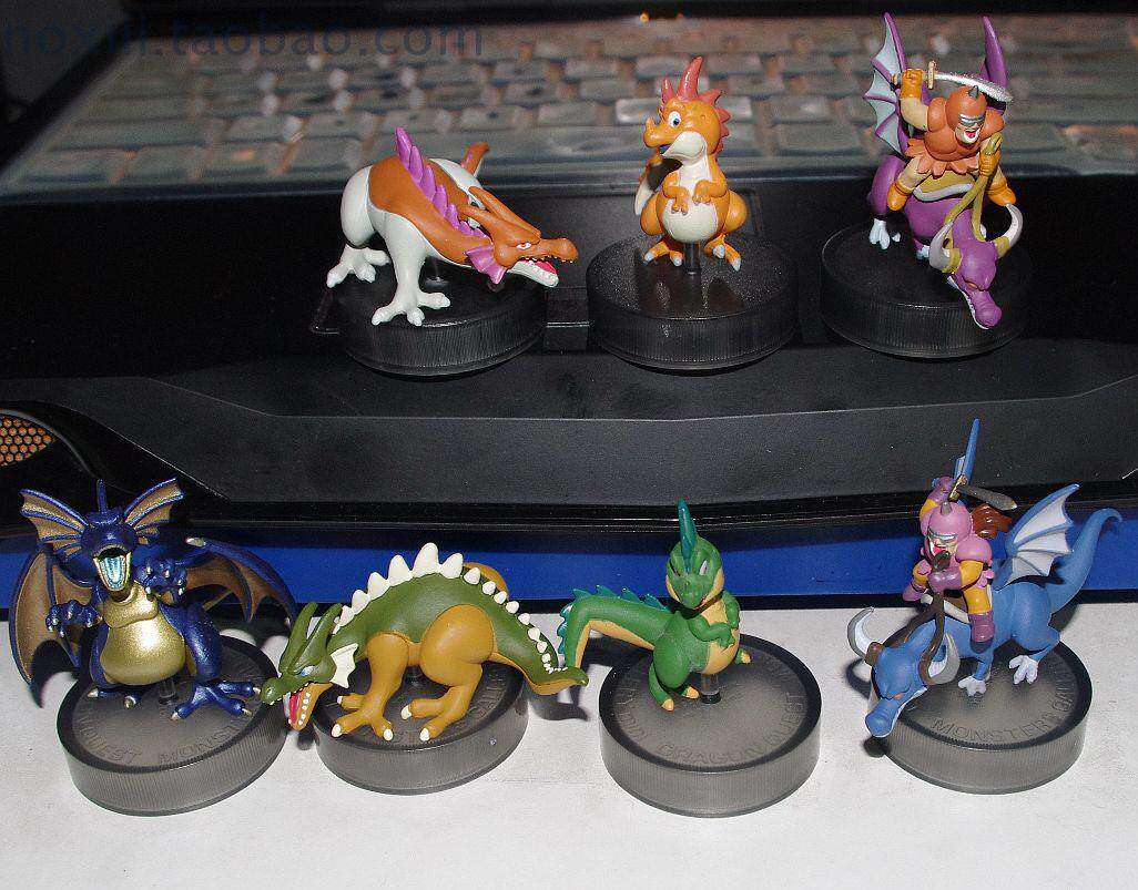 monsters gallery mini  勇者斗恶龙 绝版瓶盖模型 正版玩具